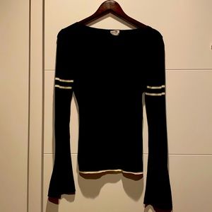 Frame Long Sleeve Sweater